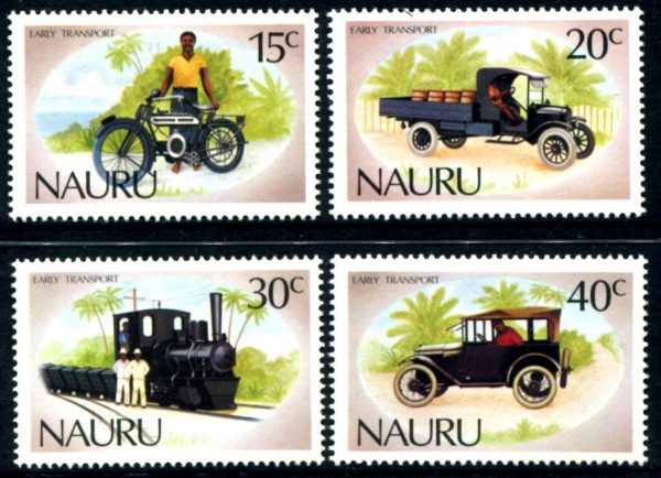 NAURU - 1986 'EARLY TRANSPORT' Set of 4 MNH SG332-335 [D0195]