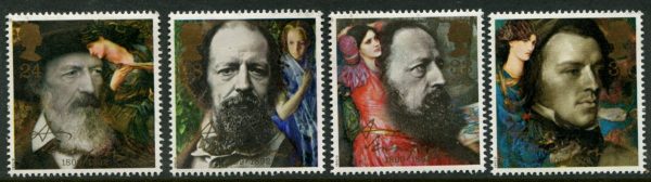 GREAT BRITAIN - 1992 'DEATH CENTENARY of LORD ALFRED TENNYSON' Set of 4 MNH [D0877]