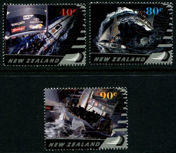 NEW ZEALAND - 2003 'AMERICA'S CUP - The Defence' 2nd Issue Set of 3 MNH [D1069]