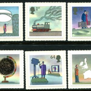 GREAT BRITAIN - 2007 'WORLD OF INVENTION' 1st Series Set of 6 Self Adhesives Mint [D1149]