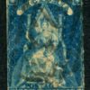VICTORIA - 1858 6d 'BRIGHT BLUE' FU SG73 Cv £18 [D2019]