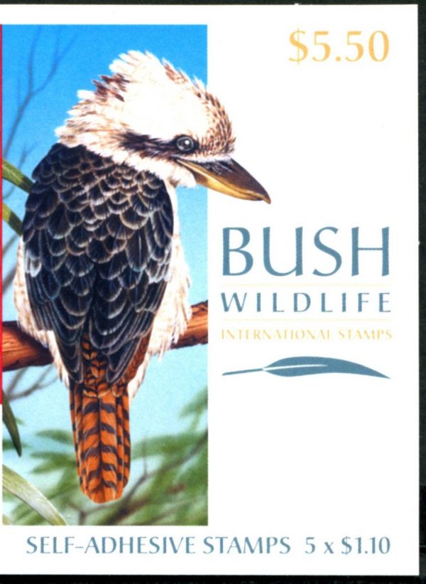 AUSTRALIA - 2005 'BUSH WILDLIFE - Kookaburra' Self Adhesive Booklet Pane Mint [E6537]