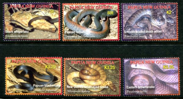 PAPUA NEW GUINEA - 2006 'SNAKES' Set of 6 MNH SG 1140-1145 [D2206]