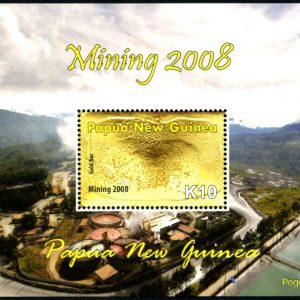 PAPUA NEW GUINEA - 2008 'MINING' 10K Miniature Sheet MNH SG1274 [D2233]