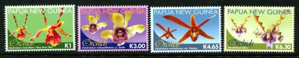 PAPUA NEW GUINEA - 2010 'ORCHIDS' Set of 4 MNH SG1432-1435 [D2296]