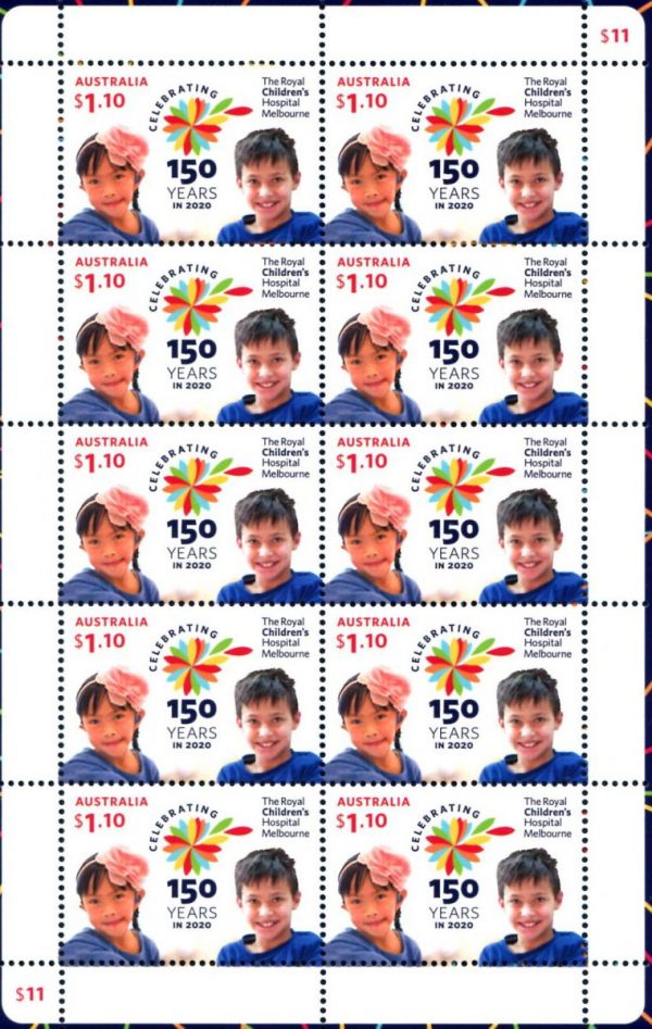 AUSTRALIA - 2020 'ROYAL CHILDREN'S HOSPITAL 150 YEARS' Presentation Pack MNH [E4343]