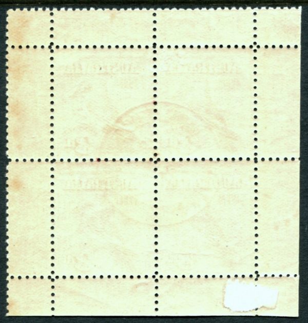 AUSTRALIA - 1928 3d 'KOOKABURRA' BLUE Exhibition Cancel SG MS 106 FU Cv $440 [D5158]