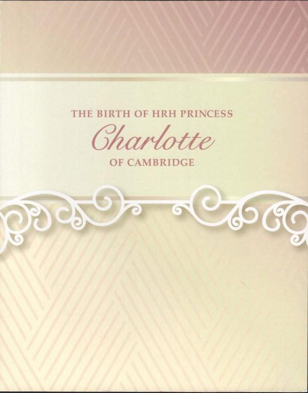AUSTRALIA - 2015 'BIRTH OF PRINCESS CHARLOTTE' Sheetlet MNH [D2991]