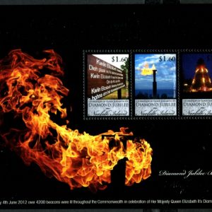 NORFOLK ISLAND - 2012 'QEII DIAMOND JUBILEE' Miniature Sheet MNH [E4921]