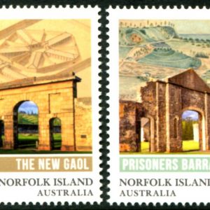 NORFOLK ISLAND - 2017 'CONVICT HERITAGE' Pair MNH [E4858]