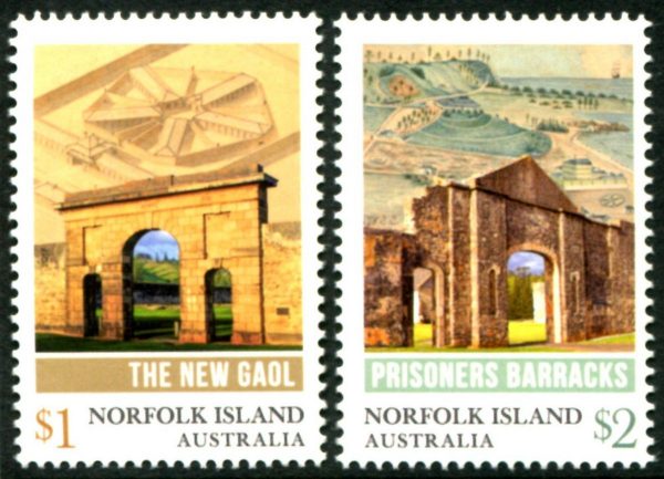 NORFOLK ISLAND - 2017 'CONVICT HERITAGE' Pair MNH [E4858]