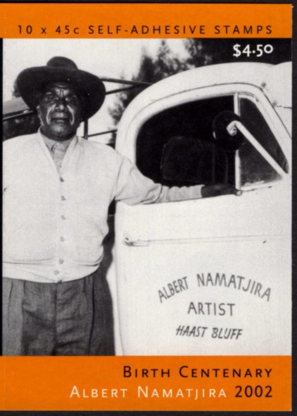 AUSTRALIA - 2002 'ALBERT NAMITJARA' Self Adhesive Booklet Mint [E8027]