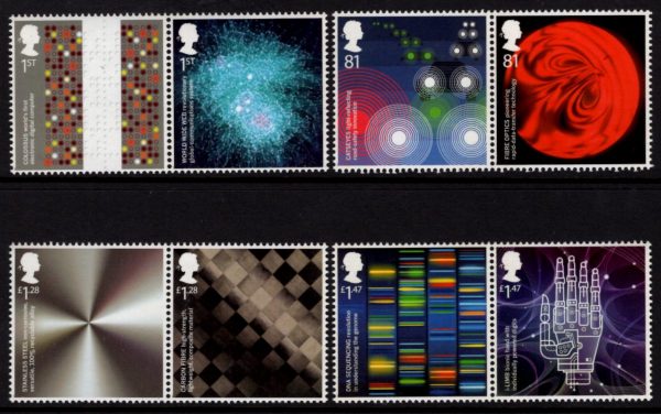 GREAT BRITAIN - 2015 'INVENTIVE BRITAIN' Set of 8 MNH [D4397]