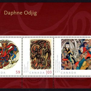 CANADA - 2011 'PAINTINGS BY DAPHNE ODJIG' Miniature Sheet MNH [D6266]