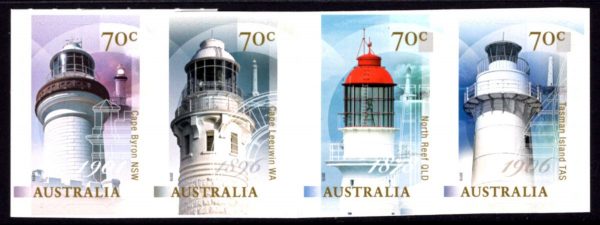 AUSTRALIA - 2015 'LIGHTHOUSES' Self Adhesive set of 4 Mint [D4703]