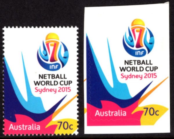 AUSTRALIA - 2015 'NETBALL WORLD CUP' + Self Adhesive MNH [D4553]