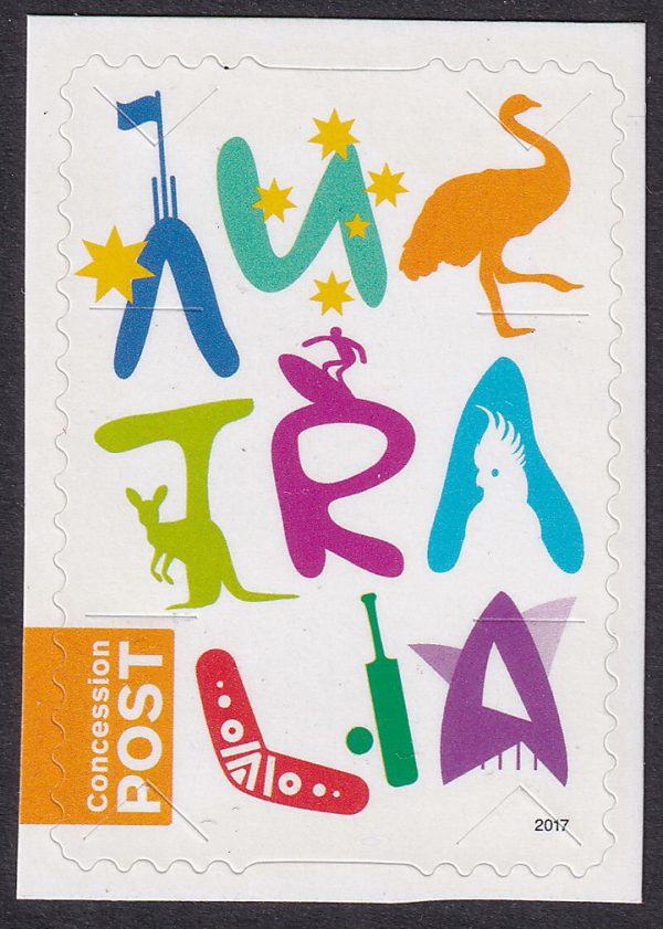 AUSTRALIA - 2017 'CONCESSION POST' Self Adhesive Mint [D4666]