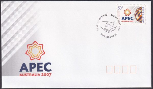 AUSTRALIA - 2007 'APEC' Self Adhesive First Day Cover [D6566]
