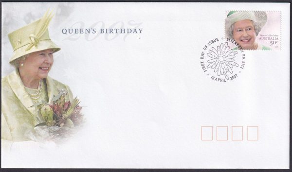 AUSTRALIA - 2007 'QEII BIRTHDAY' First Day Cover [D6565]