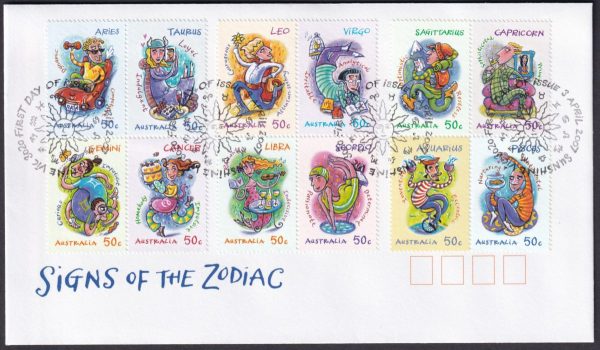 AUSTRALIA - 2007 'SIGNS OF THE ZODIAC' First Day Cover [D6568]