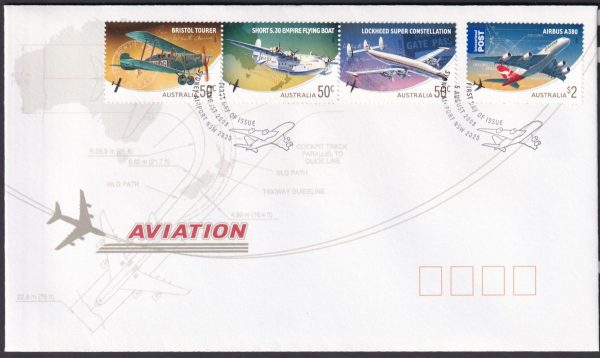 AUSTRALIA - 2008 'AVIATION' First Day Cover [F1427]