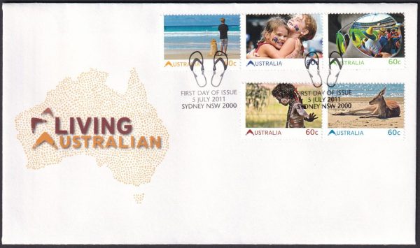 AUSTRALIA - 2011 'LIVING AUSTRALIAN' First Day Cover [E2705]