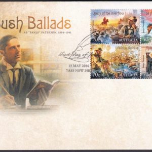 AUSTRALIA - 2014 'BUSH BALLADS' First Day Cover [D6800]