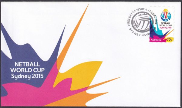AUSTRALIA - 2015 'NETBALL WORLD CUP' First Day Cover [D6919]