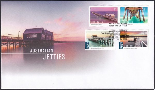 AUSTRALIA - 2017 'JETTIES' First Day Cover [D6994]