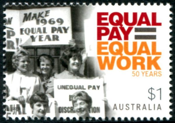 AUSTRALIA - 2019 'EQUAL PAY - EQUAL RIGHTS' MNH [D6470]