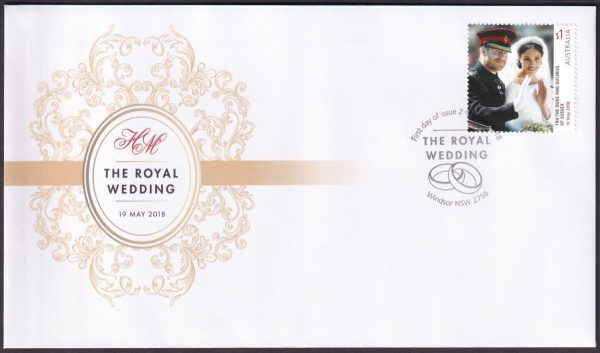 AUSTRALIA - 2018 'ROYAL WEDDING' First Day Cover [E4751]