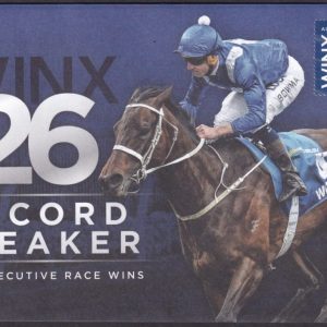 AUSTRALIA - 2018 'WINX - 26 Record Breaker' First Day Cover [E9895]