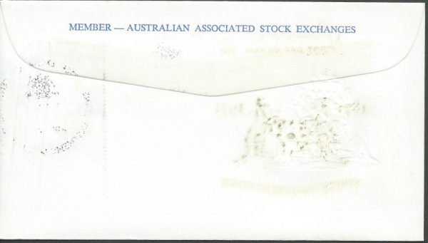 AUSTRALIA - 1971 'SYDNEY STOCK EXCHANGE CENTENARY' First Day cover [A0760]