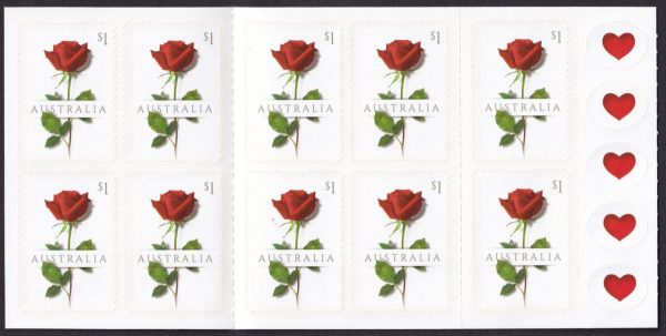 AUSTRALIA - 2017 'SPECIAL OCCASIONS - Rose' Self Adhesive Booklet Mint [D7661]