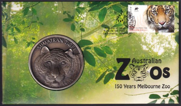 AUSTRALIA - 2012 'AUSTRALIAN ZOOS' Medallion Ltd Issue no.3824 [D7932]