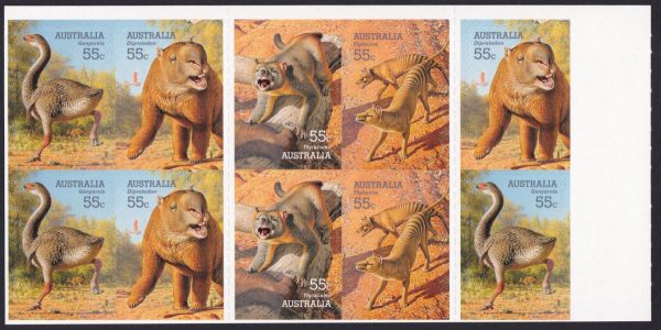 AUSTRALIA - 2008 'MEGA FAUNA' Self Adhesive Booklet Mint [E6076]