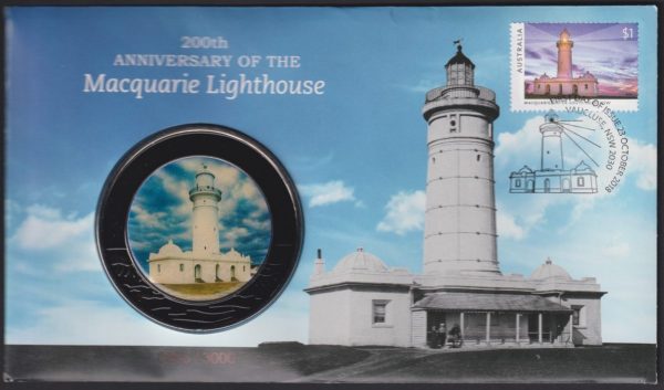 AUSTRALIA - 2018 'MACQUARIE LIGHTHOUSE 200th ANNIVERSARY' Medallion Limtied Issue [D9378]