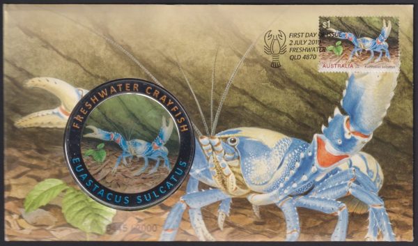 AUSTRALIA - 2019 'FRESHWATER CRAYFISH - Euastacus Sulcatus' Medallion Limited Issue [D9412]