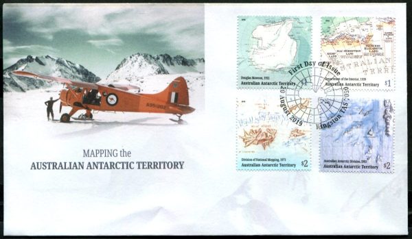 AAT - 2019 'MAPPING THE ANTARCTIC TERRITORY' First Day Cover [E3117]