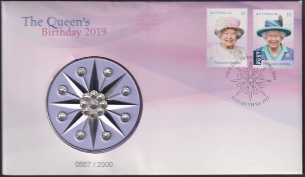 AUSTRALIA - 2019 'QUEEN'S BIRTHDAY' Medallion Limited Issue No.1782 [E7339]