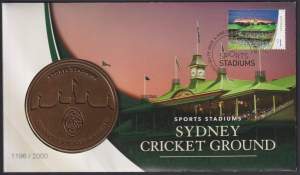 AUSTRALIA - 2019 'SPORTS STADIUM - Sydney Cricket Ground' Medallion Limited Issue [D9425]