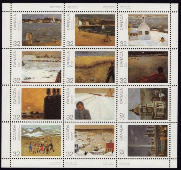 Canada - 1984 'PAINTINGS' Sheetlet MNH [D8909]