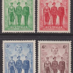 AUSTRALIA - 1940 Set to 6d Brown AIF SG 196/99 MNH Cv £50 [D9031]