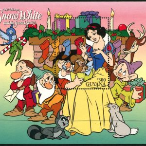 DISNEY - GUYANA - 1996 'CHRISTMAS - Snow White' Miniature Sheet MNH [E7946]