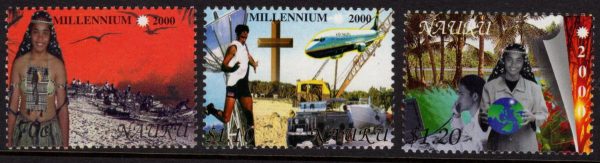 NAURU - 2000 'NEW MILLENIUM' Set of 3 MNH [D9252]