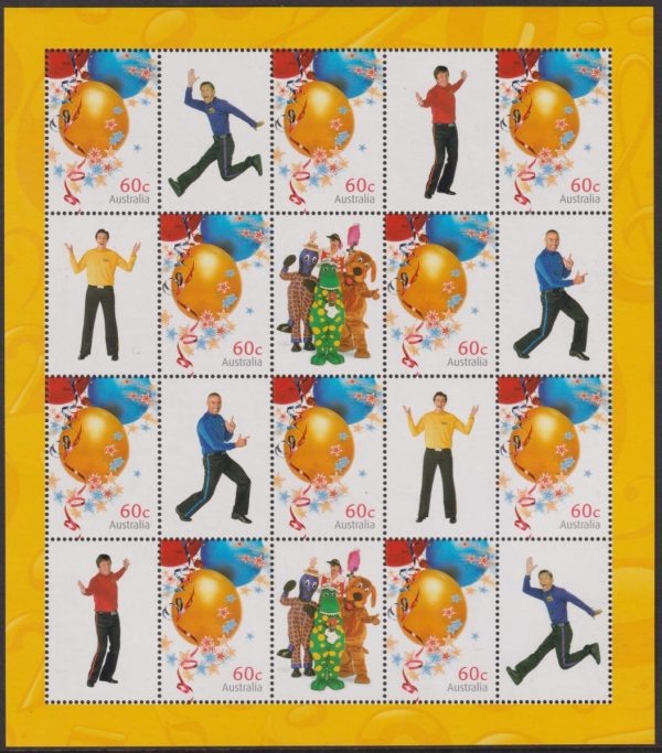 AUSTRALIA - 2011 '20 YEARS of the WIGGLES' Sheetlet MNH [D8478]