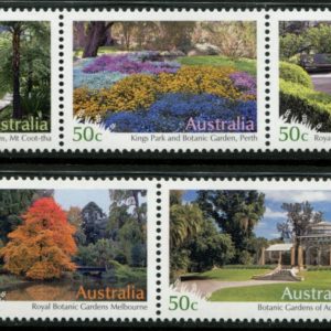 AUSTRALIA - 2007 'BOTANIC GARDENS' Set of 5 MNH [D8752]