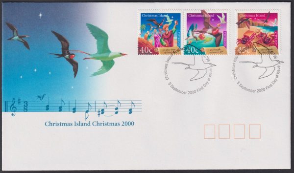 CHRISTMAS ISLAND - 2000 'CHRISTMAS' First Day Cover [D9912]