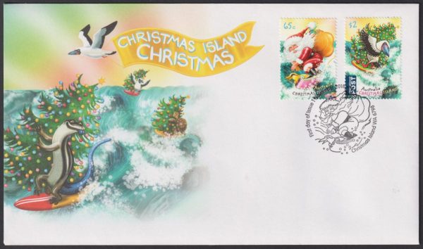 CHRISTMAS ISLAND - 2018 'CHRISTMAS' First Day Cover [D9995]