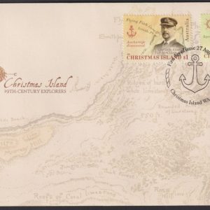 CHRISTMAS ISLAND - 2019 '19th CENTURY EXPLORERS' First Day Cover [E2243]